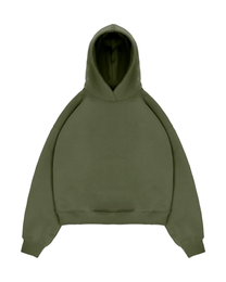 Olive Clouded Hoodie